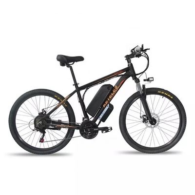 48V 18Ah लिथियम बैटरी इलेक्ट्रिक माउंटेन बाइक 250W मोटर 26 &quot;इंच ई-बाइक यूरोपीय संघ गोदाम