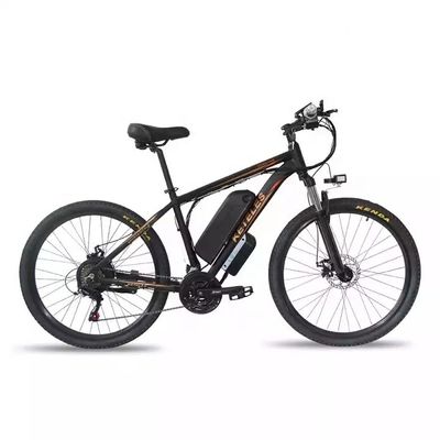 48V 18Ah लिथियम बैटरी 1000W मोटर 29&quot; इलेक्ट्रिक माउंटेन बाइक 26*1.95 टायर चौड़ाई के साथ