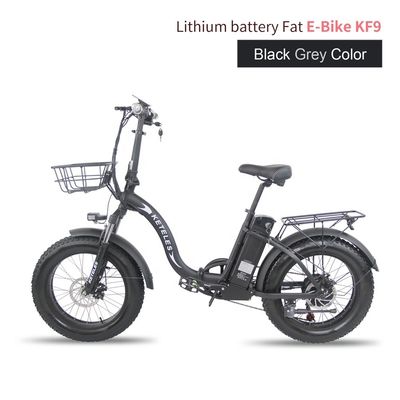 ईयू स्टॉक 250W मोटर 15AH लिथियम बैटरी तह ई-बाइक के साथ और 20x4.0 इंच फैट टायर