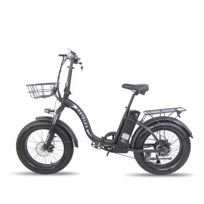 ईयू स्टॉक 250W मोटर 15AH लिथियम बैटरी तह ई-बाइक के साथ और 20x4.0 इंच फैट टायर