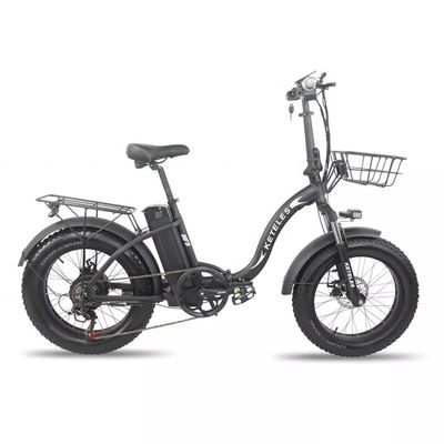 15AH लिथियम बैटरी इलेक्ट्रिक फोल्डिंग बाइक यूरोपीय संघ के गोदाम 250W मोटर के साथ ड्रॉपशिपिंग