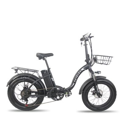 ईयू वेयरहाउस 1000W 20x4.0 फैट टायर फोल्डिंग इलेक्ट्रिक बाइक 48V 18Ah लिथियम बैटरी के साथ