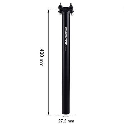 27.2/30.9/31.6*400mm माउंटेन बाइक सीट ट्यूब के लिए एल्यूमीनियम डबल नाखून सीधी पाइप