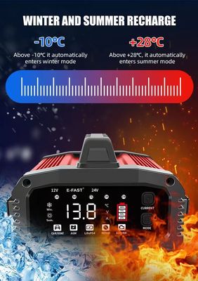 कार ट्रक प्लग के लिए स्मार्ट बैटरी चार्जर सुविधाजनक मरम्मत