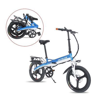 यूरोपीय संघ के बाजार में 36V 250W मोटर और 10AH लिथियम बैटरी के साथ 20 इंच की फोल्डिंग इलेक्ट्रिक बाइक