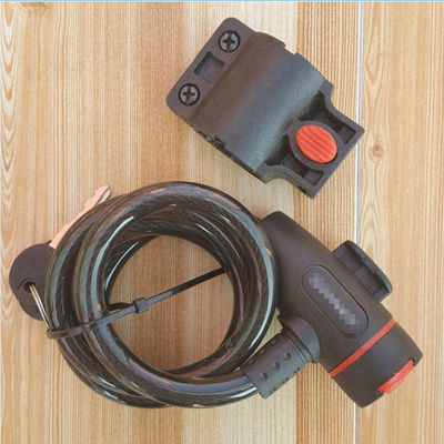 एंटी-चोरी साइकिल सुरक्षा लॉक स्टेनलेस स्टील केबल कॉइल के लिए महल मोटरसाइकिल साइकिल एमटीबी साइकिल 2 कुंजी के साथ