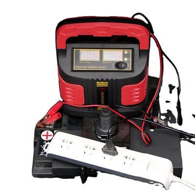 Tiroflx जनरल 15A 12V/24V कारों और मोटरसाइकिलों के लिए बुद्धिमान ऑटो बैटरी चार्जर