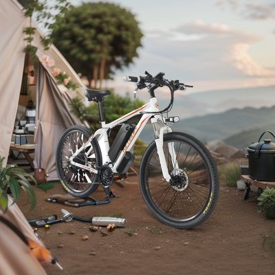 26&quot; पेशेवर K820 माउंटेन ई-बाइक 48V 350W रियर हब मोटर की शक्ति का अनुभव करें